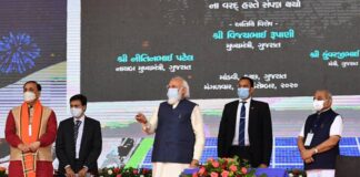 PM Unveils Key Projects In Gujarat