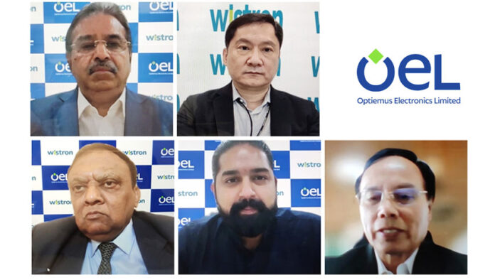 optiemus electronics inks partnership with taiwan’s wistron for electronics manufacturing