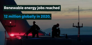renewable energy jobs reach 12 million globally