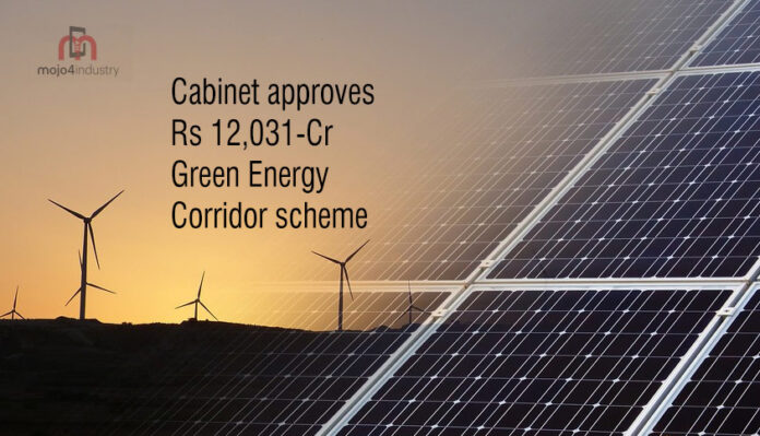 cabinet approves rs 12,031 cr green energy corridor scheme v1