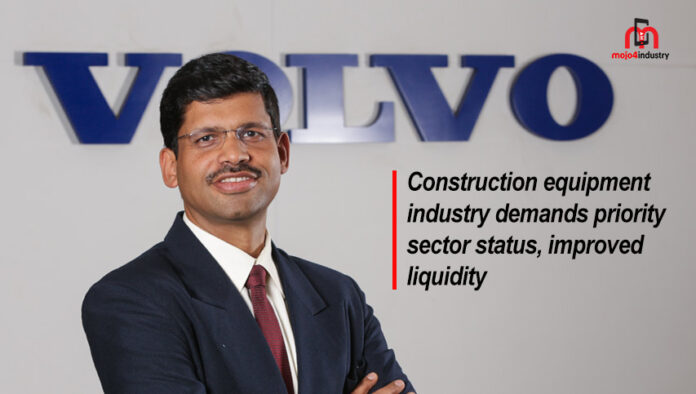 construction equipment industry demands priority sector status improved liquidity