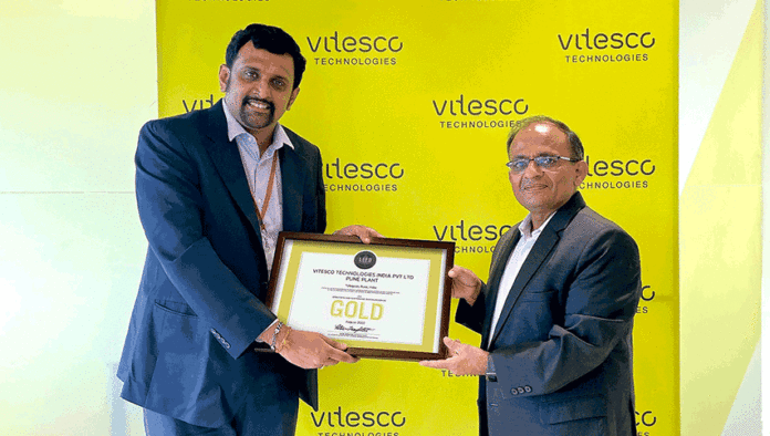 vitesco technologies wins leed gold award for its pune facility